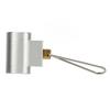 Outdoor Gas Tank Refill Valve Aluminum Alloy Frosted Gas Tank Mutual Filling Joint for Camping Hiking
