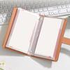 Financial Planning Notebook A6 Password Lock Cash Budget Organizer, PU Leather And Relief Cover, Security Binder 100 Pocket Savings Challenge Booklet