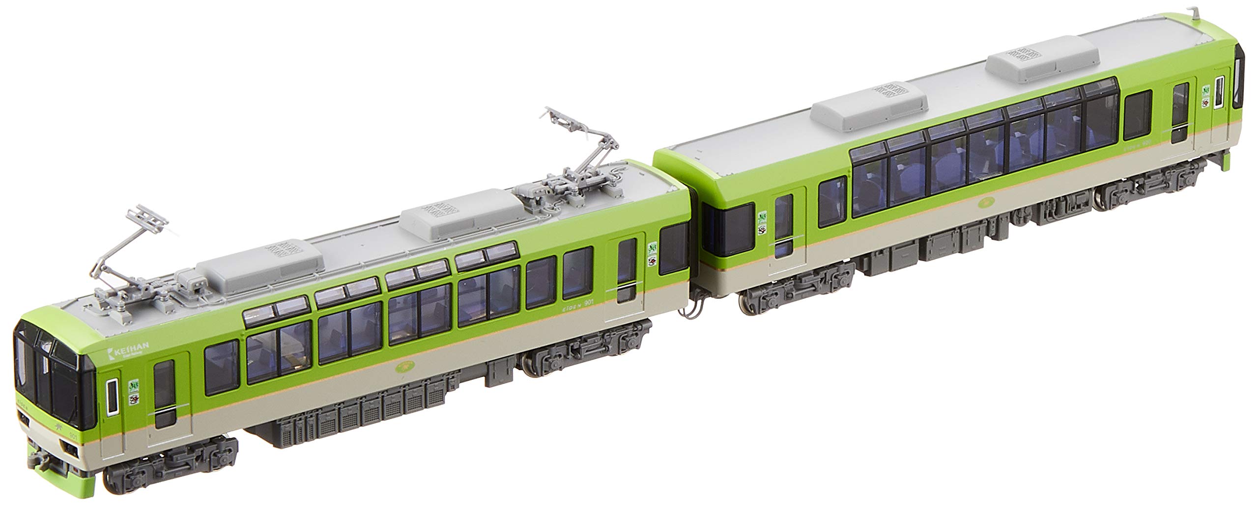 

KATO N Gauge Eizan Electric Railway 900 Series Blue Momiji Kirara Maple Green [Специальный продукт] 10-1528 Модель поезда железной дороги