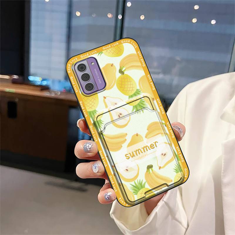 Dirt-resistant Full Wrap Phone Case For Nokia G42 5G TPU Cute Silicone Back Cover Anti-dust Cover Fashion Design Cartoon