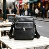 Single-shoulder Bag, Fashionable Genuine Leather, Casual Trendy, High-end Style, Crossbody Bag