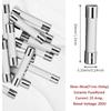 Frienda 20 Pieces Microwave Fuse 20 Amp Ceramic Fuse Slow Blow Microwave 250v 20a 6.35 x 30 mm Compatible with Ge Wb27x10388 Kenmore Slow Blow