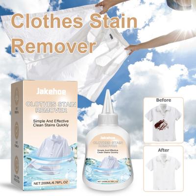 Vlekverwijderaar voor wasgoed Geurverwijderaar Actief enzym Reinigingsmiddel voor ondergoed BH Broek T-shirt Reinigingsbenodigdheden 200ml