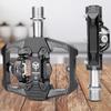 GEWAGE Pedal de Bicicleta SPD Pedais de Bicicleta de Montanha Sem Clipe Liga de Alumínio Pedais de Bicicleta Plataforma Dupla para Bicicleta de Montanha MTB