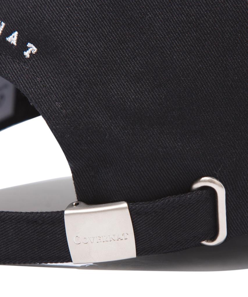 COVERNAT Text Ball Cap Black