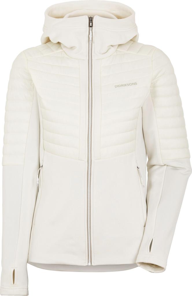 Didriksons Women's Annema Full Zip Jacket (503991) Shell White