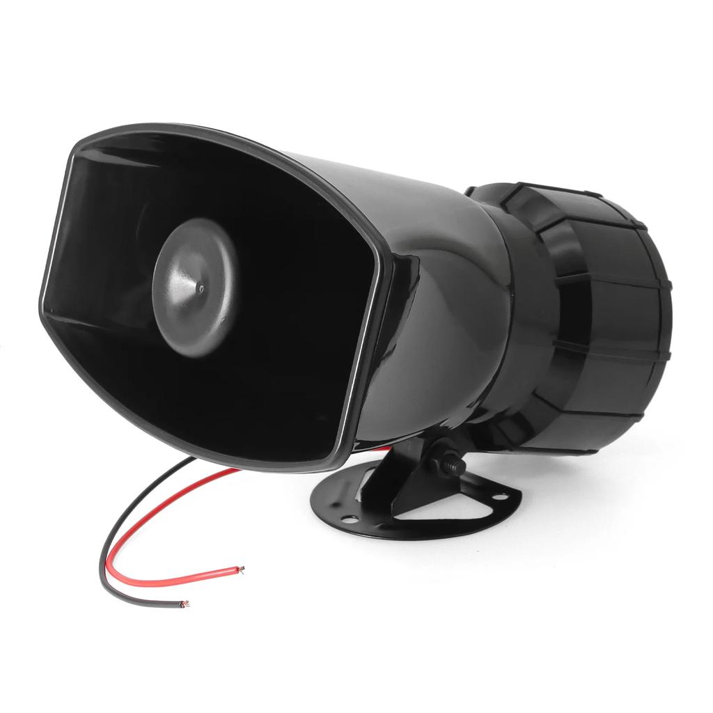 12V 7 Sounds Car Horn Speaker Electronic Siren Loud Car Warning Alarm Horn Multi-tone Loudspeaker With Remote Controller