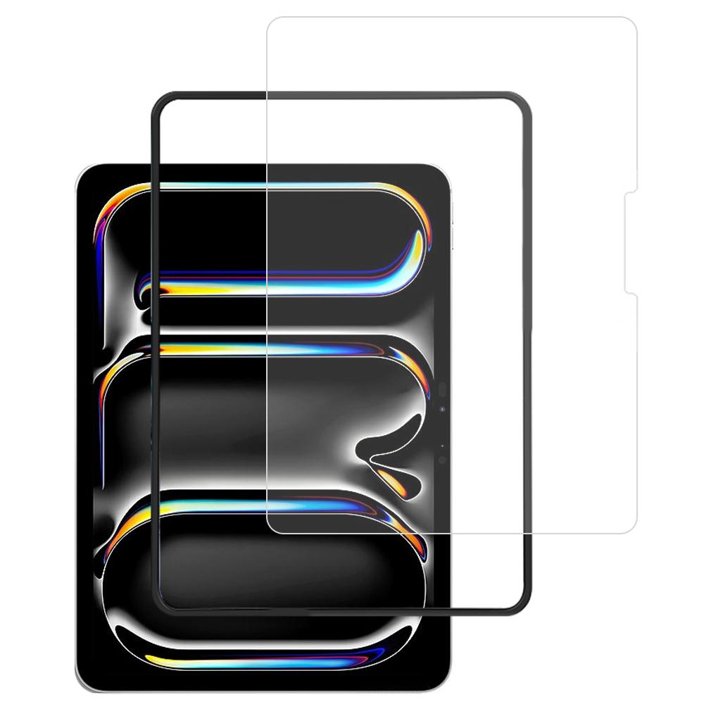 

X-LEVEL For iPad Pro 11 (2024) Tempered Glass Screen Protector HD Clear Screen Film with Installation Tool As Shown A