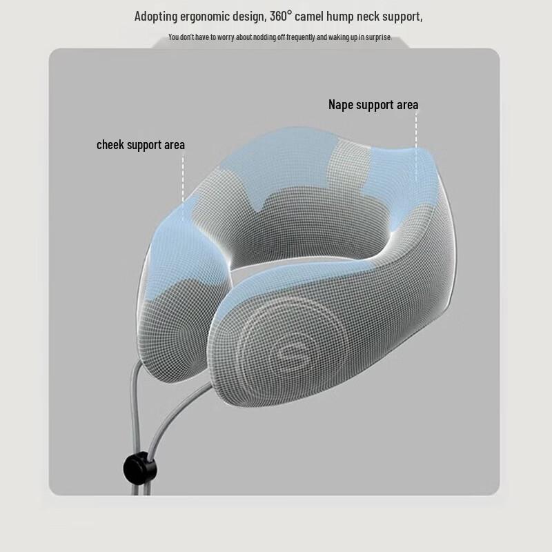 SKG N1 Series U-shaped Neck Massager Pillow with Heat CN plug (adapter included)