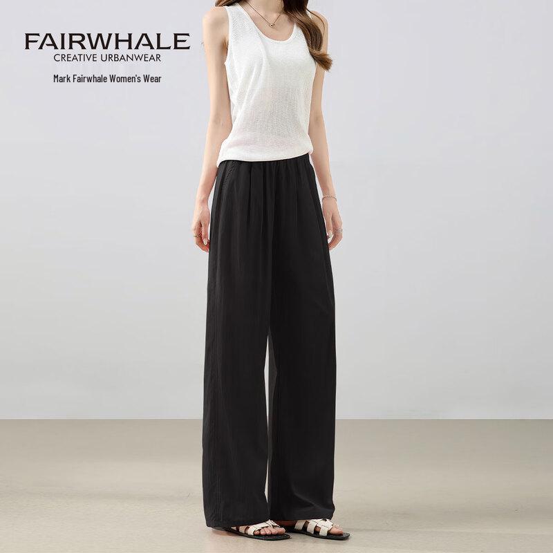 

Mark Fairwhale Women s High-Waist Wide-Leg Athletic Pants L