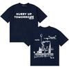 The Weeknd Beeil dich Morgen Merch T-Shirts 2025 Druck T-Shirts Unisexs Beliebte Kleidung Mode Übergroße Lockere T-Shirts Unisex