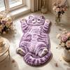 Non-Slip Cat-Shaped Area Rug 2D Cartoon Carpet Soft Home Decor Carpet  Living Rooms