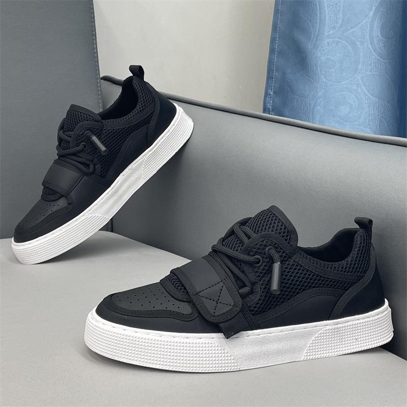 

Summer new soft-soled breathable summer mesh shoes Velcro sports and leisure shoes bm 38 leather shoe size