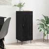 Sideboard in Black Oak Look 34.5 x 34 x 90 cm