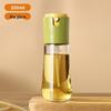 Two-in-One Glass Oil Spray & Pour Bottle - No Drip, Food Grade for Kitchen & Air Fryer