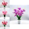 Synthetic Orchid Flower With Durable Material For Event Centerpieces And Home Decor