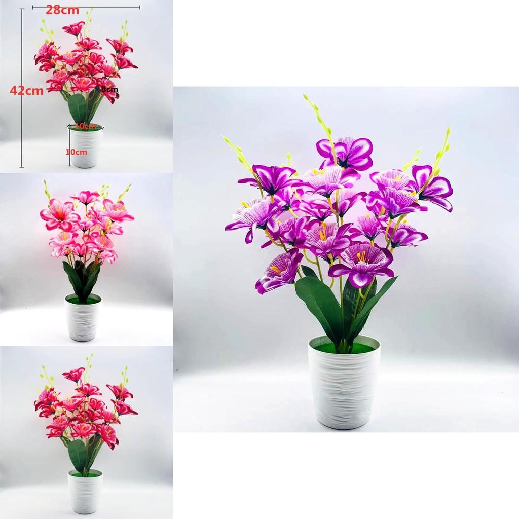 Synthetic Orchid Flower With Durable Material For Event Centerpieces And Home Decor