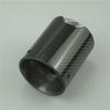 2Pcs 3Inch Inlet 3.66Inch Outlet Car Real Carbon Fiber Exhaust Tips For Bmw Usa