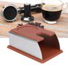 Coffee Tamper Stand Non Slip Coffee Powder Corner Tamping Mat Pad Tools Accessory(Coffee )