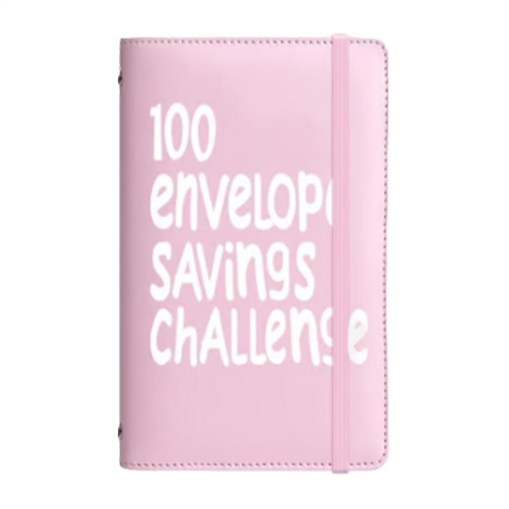 100 days Envelope Challenge Binder Save Savings Challenges Loose-Leaf Binder Budget Binder With Cash Envelopes Money Organizer