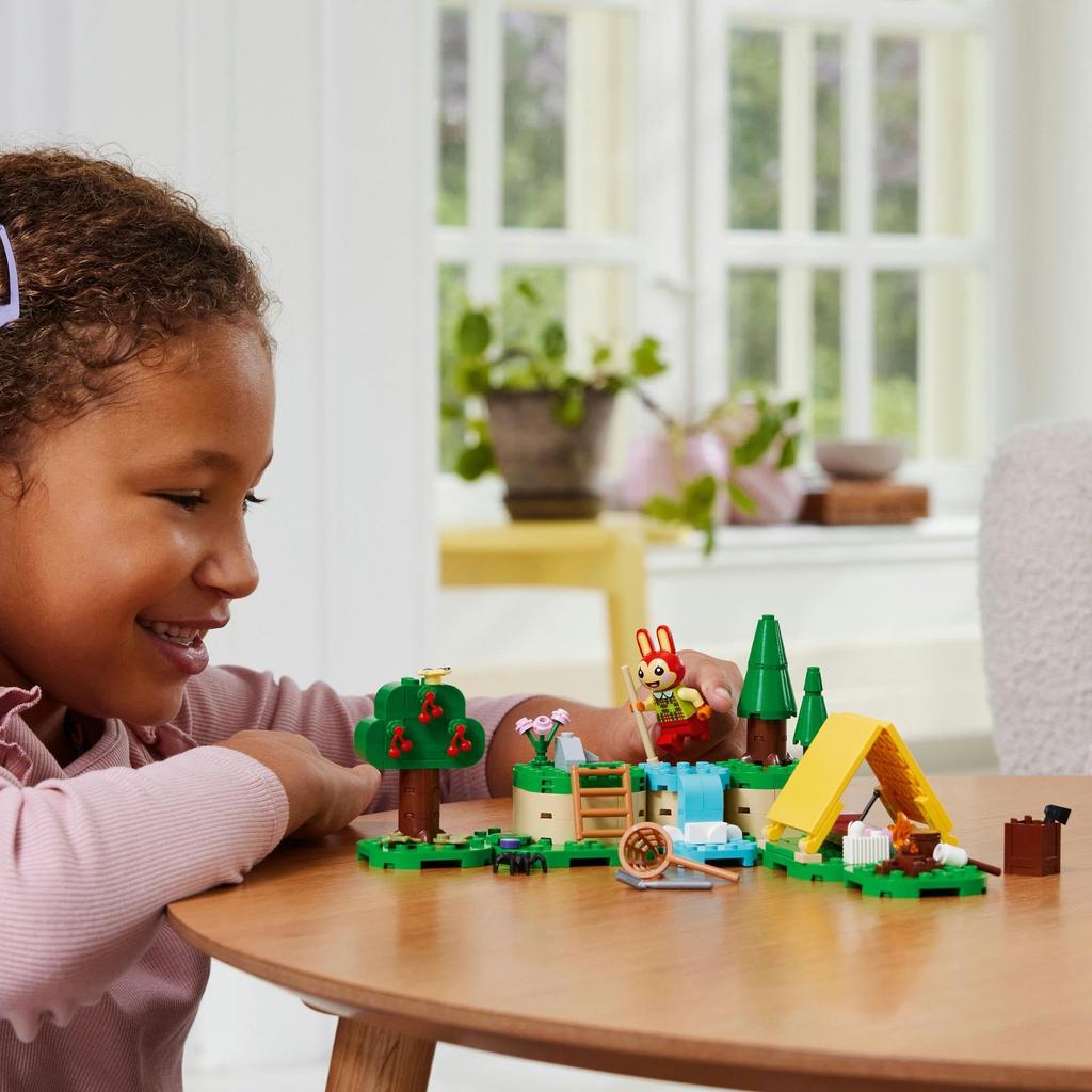 LEGO Animal Crossing Lillian's Fun Camp Toy Birthday Present Block Educational Girls Boys Children 6 Years Old 7 Years Old 8 Years Old 9 Years Old