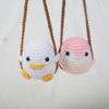 2024 Hand-Knitted Cute Rabbit & Frog Car Hanging Ornament