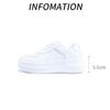 Fashion White Shoes Women 2024 Autumn Outdoor Running Shoes for Women Winter Thick Bottom Height Increase Board Casual Shoes Sneakers