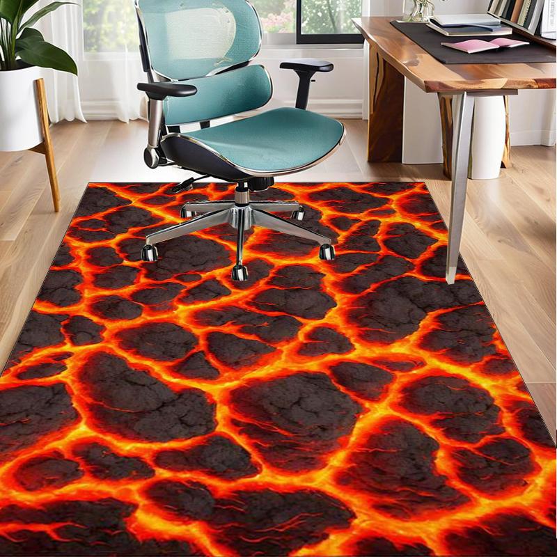 Checkerboard Distortion Pattern Office Rug Chair Mat, Entryway Carpet, Suitable for Front Door, Bedroom, Living Room, Desk, Holiday Gift