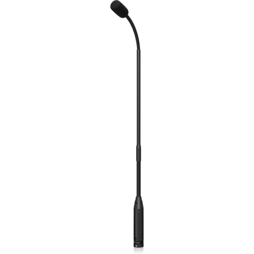Behringer TA5212 Black Condenser Gooseneck Microphone, Supercardioid Polar Pattern, with Low-Cut Switch