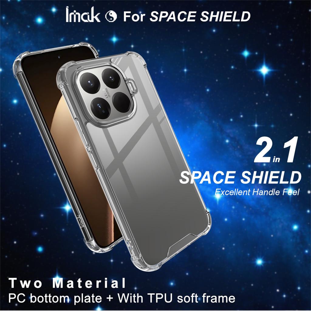 For Xiaomi MI 15T Pro 5G Phone Case IMAK Shock-resistant Soft Space Case