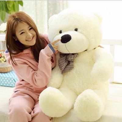 Large Size 80cm Stuffed  Plush Bear Toy Big Embrace Bear Doll Lovers/Christmas Gifts Birthday Gift
