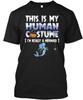 Menschliches Kostüm Meerjungfrau Halloween Das bin ich T-Shirt Hergestellt in den USA Größe S bis 5XL