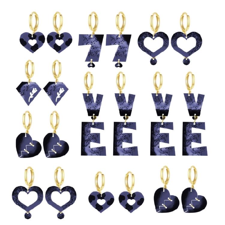 Versatile Silicone Mold Valentine’s Day Earrings Mould Handmade Jewellery Molds