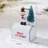 New Santa Clasu Christmas Hanging Decoration Santa Claus Airplane Mailbox Christmas Tree Ornament Cute Pendant Xmas Decor