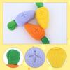 Penitue 3-Piece Guinea Pig Foraging Toys, Washable Slow Feeder Snuffle Ball Puzzle Toy for Hamsters Rabbits Chinchillas