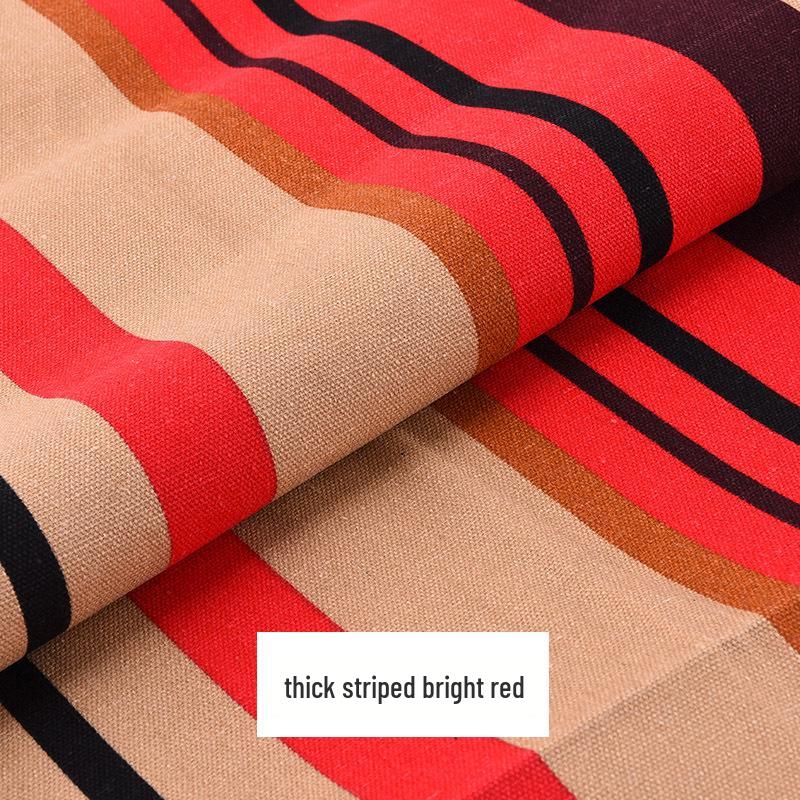 Canvas Floral Cotton Fabric for Sofa, Tablecloth, Stripe Curtains, Pillows & Remnants Clearance