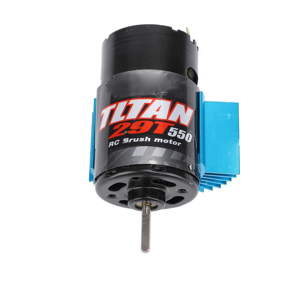550 RC Car Motor Universal Brushed Motor with Blue Heat Sink for Axial SCX10 for Hpi for Redcat JL