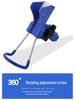 Universal Dual-Use Fishing Rod Holder Stand for Ground and Sea