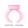 Pink Pigment & Glue Holder Ring for PMU, Lash Extensions & Tattooing.