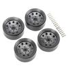 4KS RC Beadlock Náboj kola 1,9in Železo Odolný proti opotřebení Opakovaně použitelný RC Náboj kola pro výměnu Ti Barva