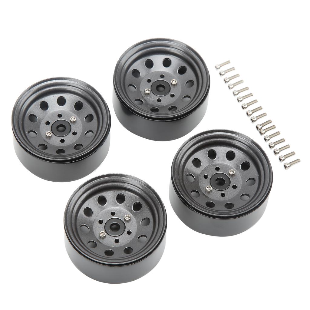 4KS RC Beadlock Náboj kola 1,9in Železo Odolný proti opotřebení Opakovaně použitelný RC Náboj kola pro výměnu Ti Barva