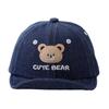 Cartoon Bear Toddler Peaked Cap Breathable Children Sports Hats Fashion Baby Sun Visor Hat  Outdoor