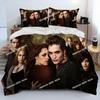 Top 3D The Twilight Saga HD Bedding Set Printed Bed Set With Pillowcase Bed Duvet Cover Soft Single Double Queen Super King Size