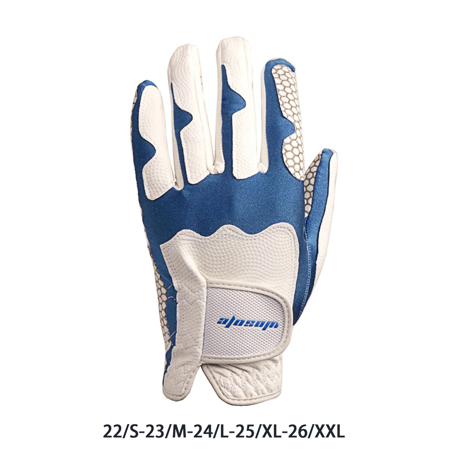 

Golf Glove Comfortable Synthetic Washable Elastic Fiber for Golf Equipment Outdoor Accessories Golfer L