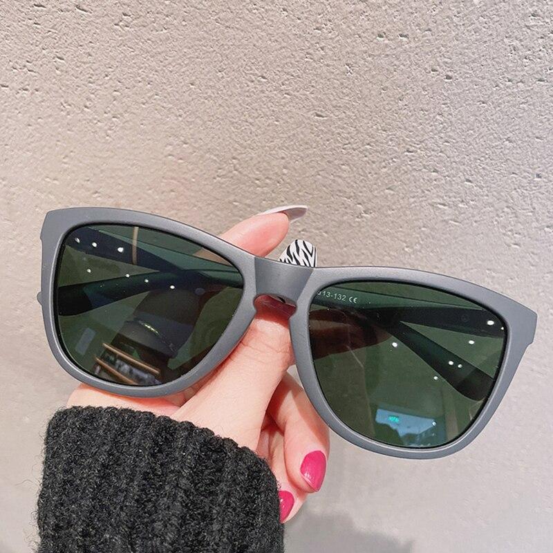 SO&EI Retro Pánské polarizační sluneční brýle Ženy Móda Outdoor Sport Řidičské Čtvercové Oranžové Tmavě Zelené Sluneční brýle Stínidla UV400