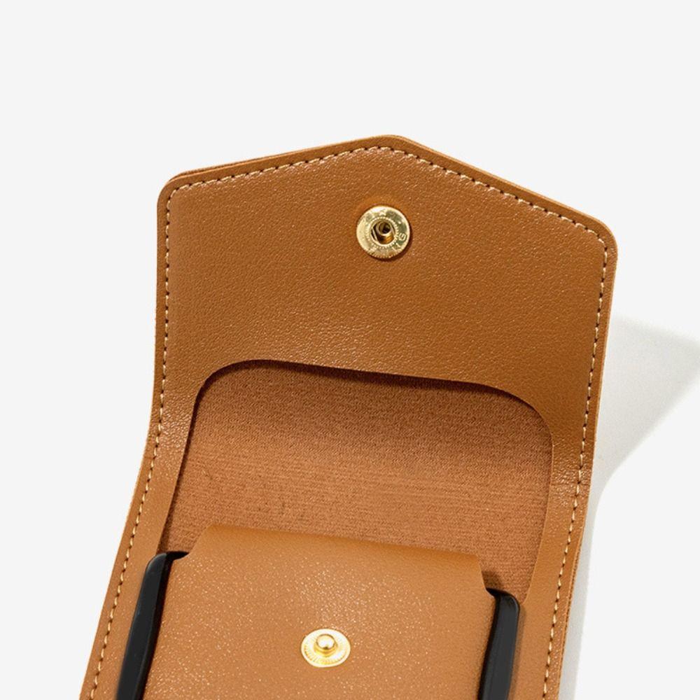 PU Leather Pen Protective Cover Portable Eyeglass Bags Creative Pencil Bag Pen Cover  Glasses