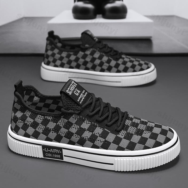 Mote Herre Fritid Sportssko Menn Mote 2025 Sommer Ny Casual Sneakers Student Casual Plattform Utendørs Vulkaniserte Løpesko