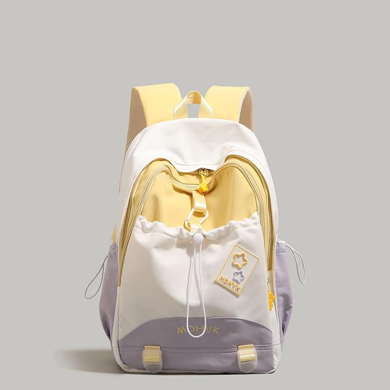 Mountaineering backpack women's 2025 new niche design sense Japanese ins style campus schoolbag junior high school girls high school