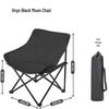 ZISIZ Outdoor High-Back Portable Folding Moon Chair