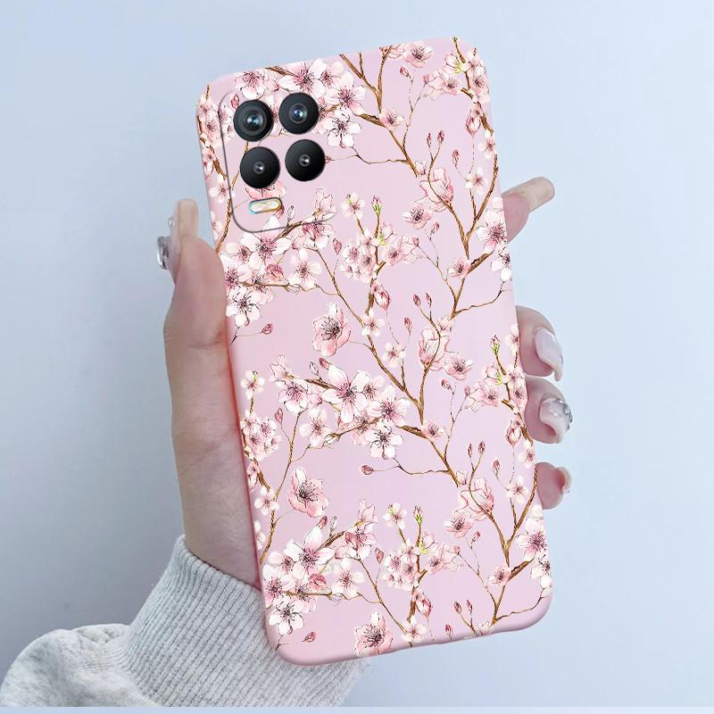 For Realme 8 Pro Case RMX3085 Soft TPU Silicone Cover Cute Cartoon Panda Phone Case For Oppo Realme8 4G 5G RMX3081 RMX3241 Funda